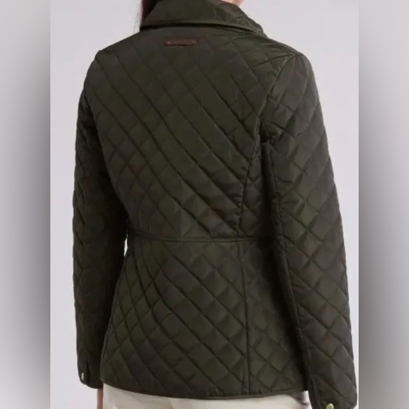 Lauren Ralph Lauren Women's Quilted Crest Jacket Dark Green Sz XL NWT - Picture 2 of 12